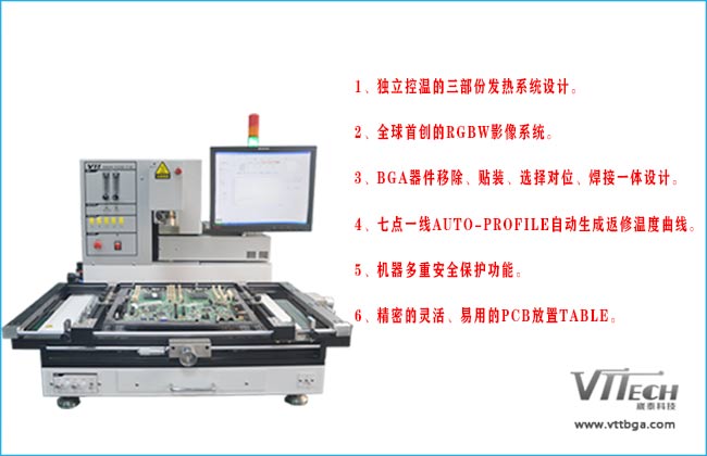 臺灣BGA返修臺和美國srt使用心得